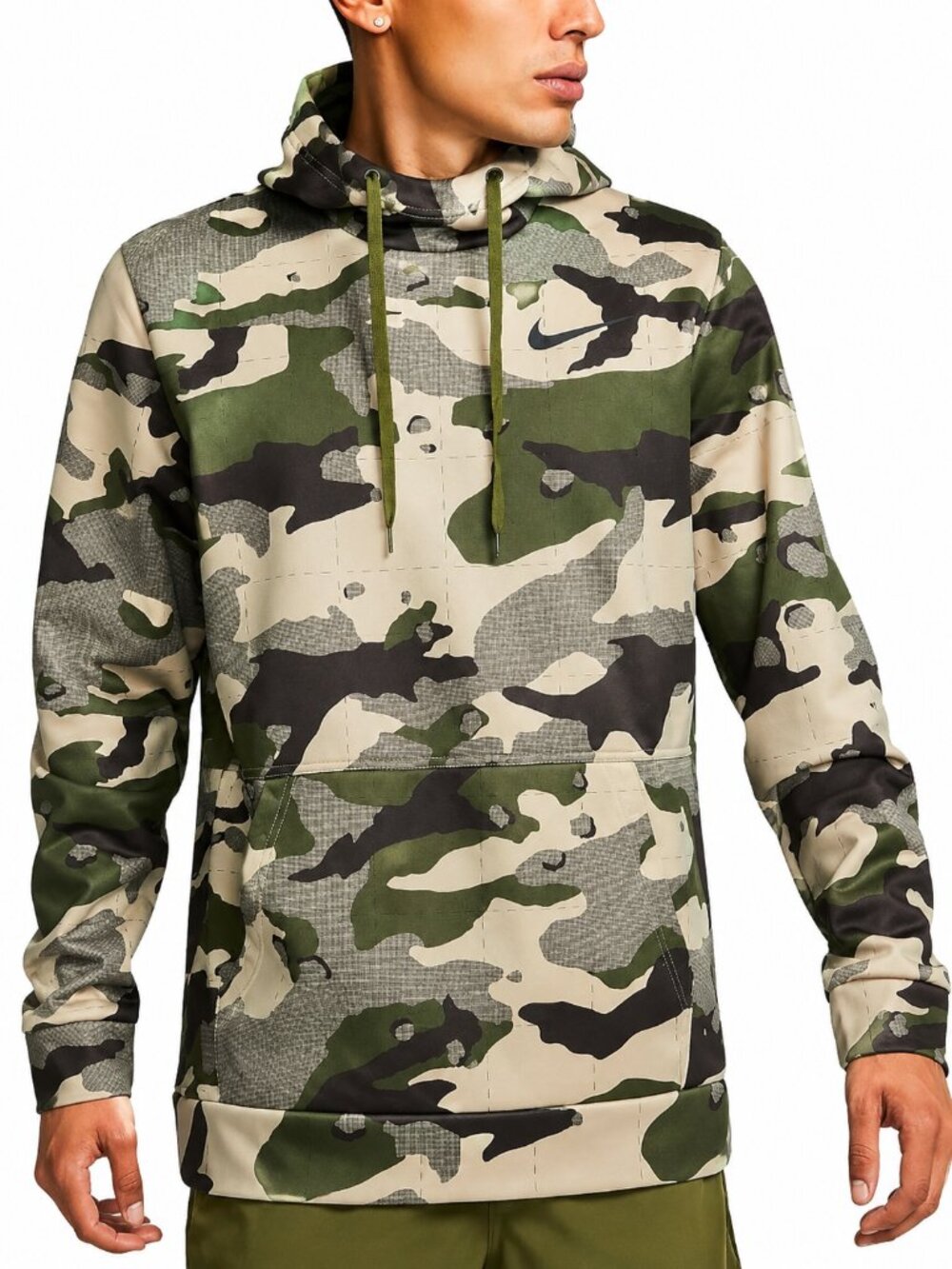 Nike Men's Therma Fit Pullover Hoodie - Size Medium